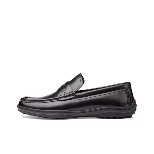 Bonnie Vicky Gommino Loafers Men Black