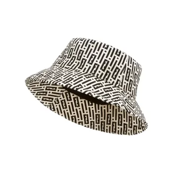 FENDI Wool, Mulberry Silk, Cotton Bucket Hats Women's White/Black