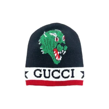 GUCCI Wool Beanies Men's Multicolor