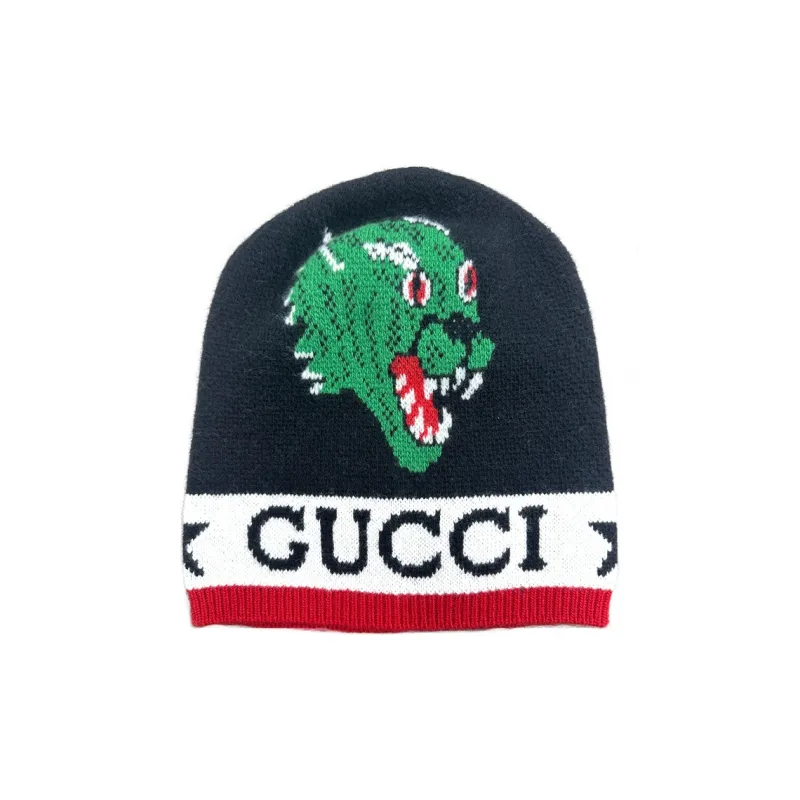 GUCCI Wool Beanies Men's Multicolor-0