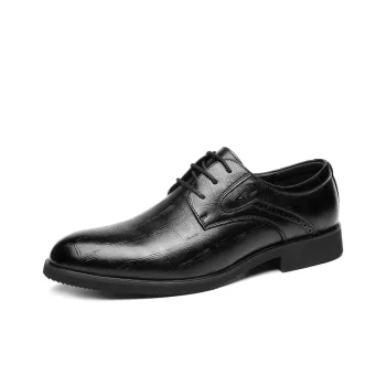 CHINT Dress Shoes Men Low-Top Black