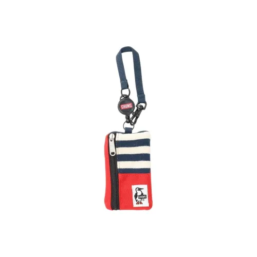 CHUMS Card Holders Red/Blue/White