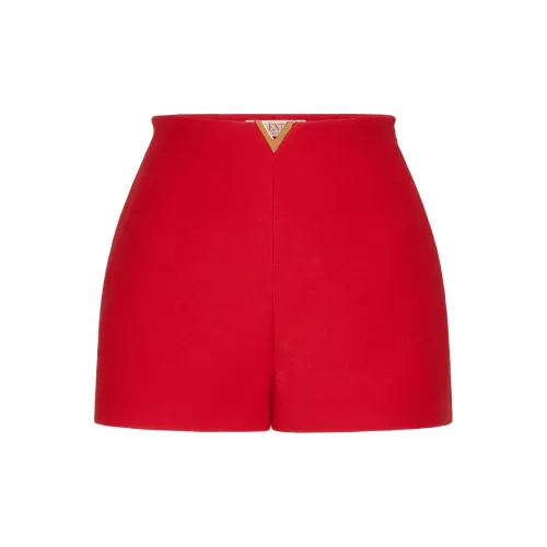 Valentino Casual Shorts Women's Red