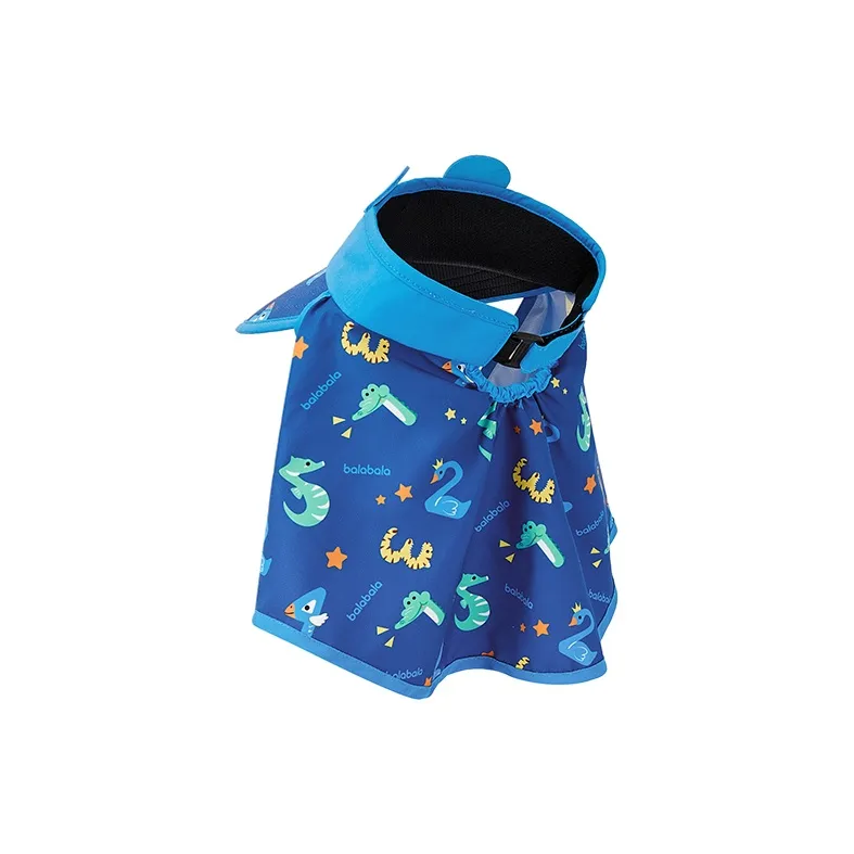 BALABALA Polyester Hats & Caps Kids' Blue/Purple-2
