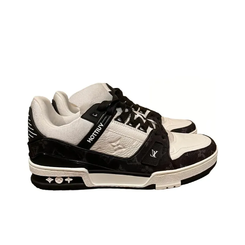 LOUIS VUITTON Paris Exclusive Lv Trainers 'White Black'-1