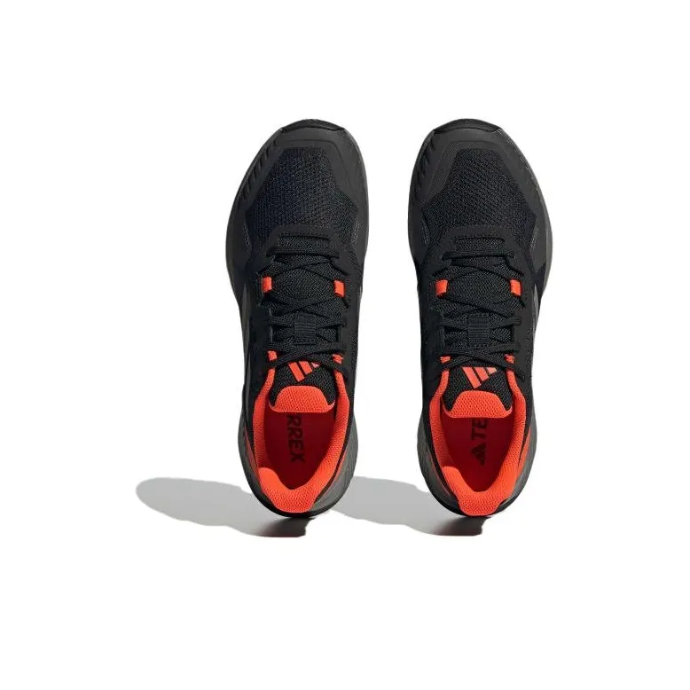 Adidas Terrex Soulstride Trail Core Black Grey Solar Red-3