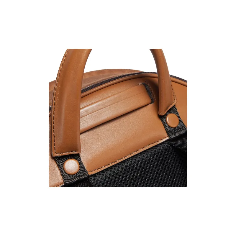 Zegna Cashmere Backpack Men's Reddish Brown-2