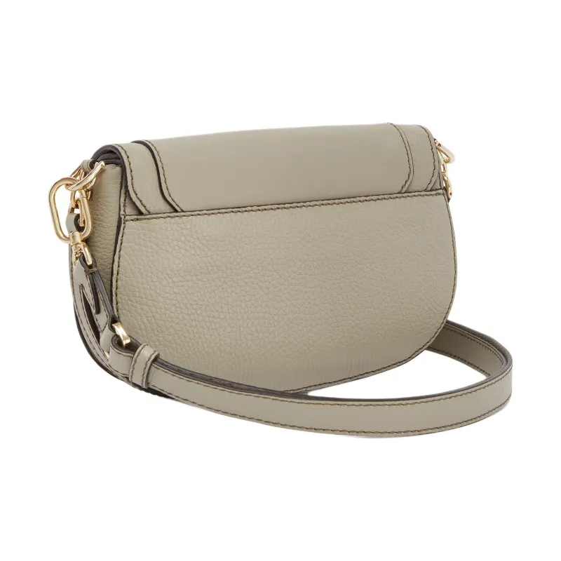 Furla Club 2 Calfskin Saddle Bag Shoulder Bag Crossbody Bag Small Size Women's Tan-1