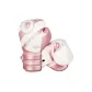 King Qin Boxing Gloves Leather Pink+3D Keychain 1