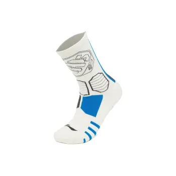 LiNing Badfive Basketball Socks Unisex White