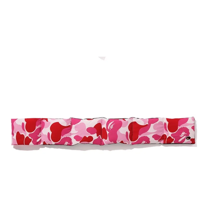A BATHING APE Scarves Unisex Blue/Gray/Pink-5