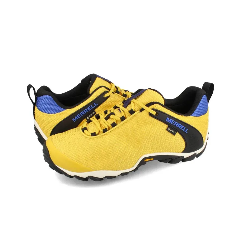 MERRELL Chameleon 8 Storm Gore-Te Durable Breathable Low-Top Casual Shoes Men's Yellow-2