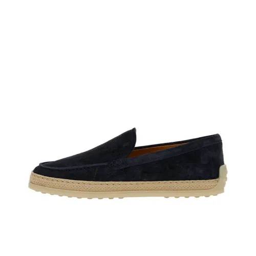 TOD'S Gomma Leather Loafers