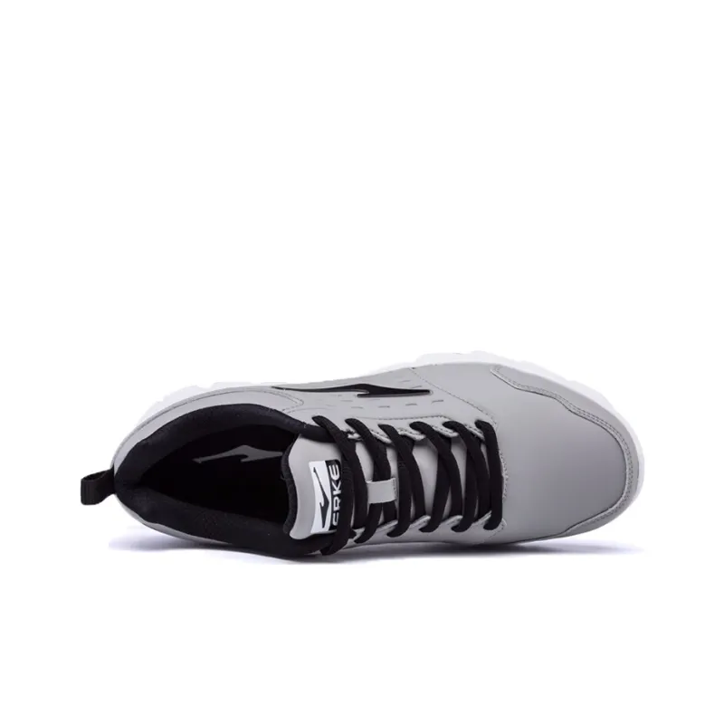 Erke Running Shoes Men Low Top White-2