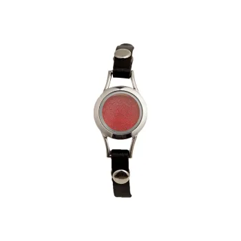Artisan Lock Heart Jade Reconstructed Cinnabar Jade Bracelets Women's