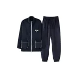 Navy Blue-Patch Pocket Style