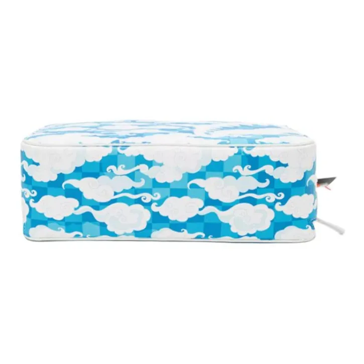 SPRAYGROUND PVC Handheld Clutch Regular Unisex Light Aqua Blue-3