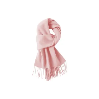 SILKUEEN 100% Wool Knit Scarves Unisex