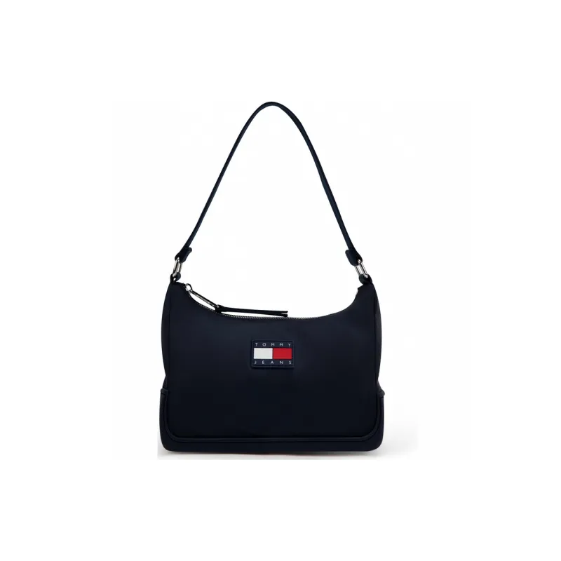 Tommy Hilfiger Polyester Shoulder Bag Medium Size Women's Yellow/White-0