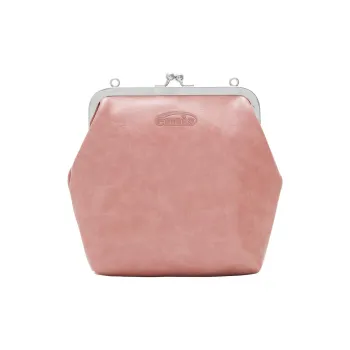 Emis Polyurethane Shoulder Bag Women's Pink