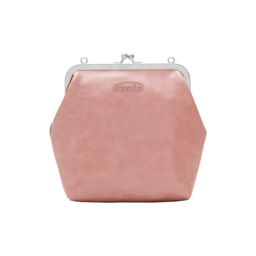 Emis Polyurethane Shoulder Bag Women's Pink