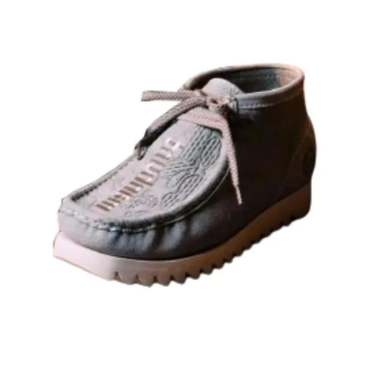 Alpha Industries x A BATHING APE Cushioned Slip-Resistant High-Top Casual Shoes Unisex Gray-0