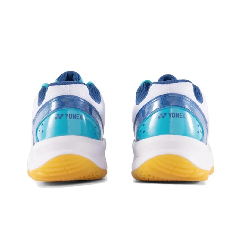 YONEX Power Cushion Low Top Badminton Shoes Unisex White Blue-3