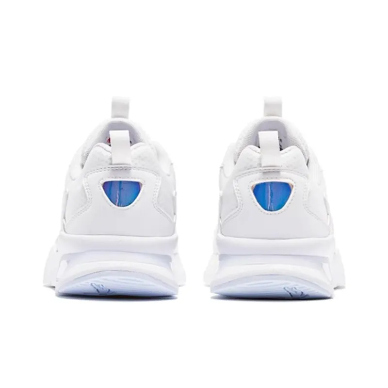 QIAODAN Wear Resistant Running Shoes Women's White-5