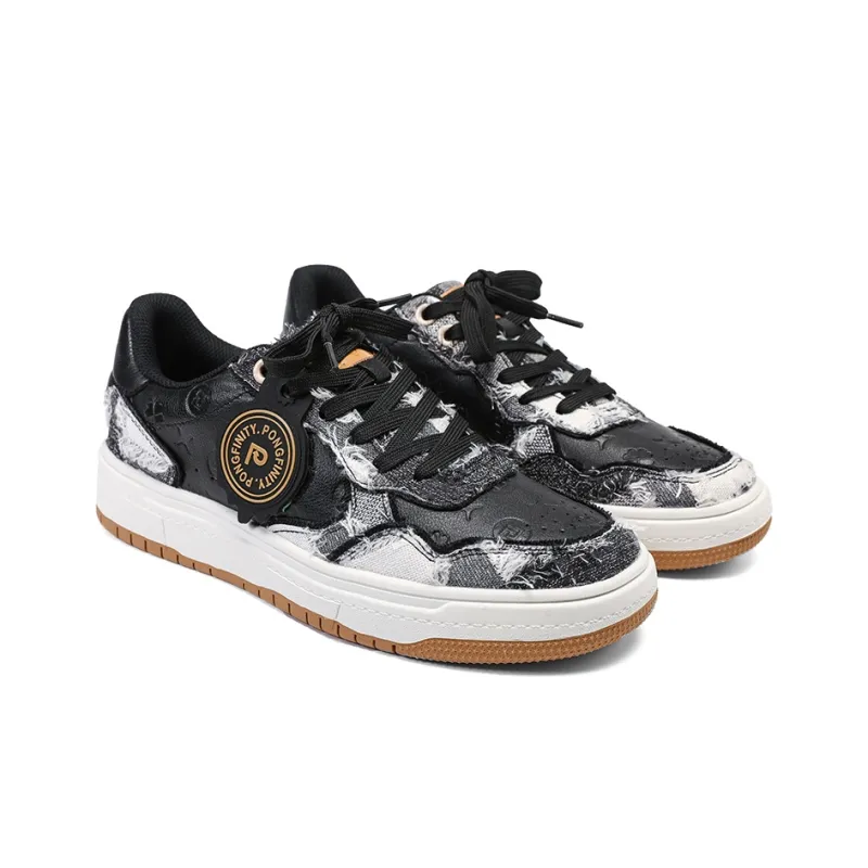 PONGFINITY Low Top Skateboard Shoes Unisex-8