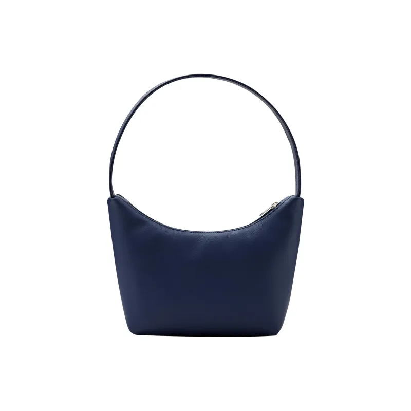 Emis PVC HOBO Bag Handbag Shoulder Bag Women's Marine Blue-2