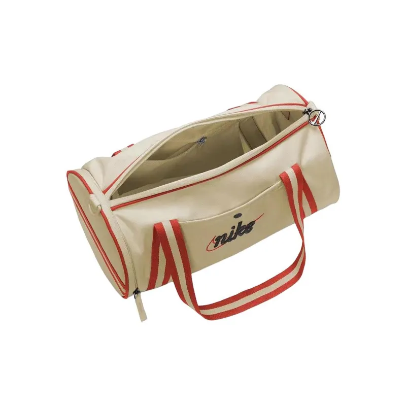 Nike Fabric Shoulder Bag, Crossbody Bag, Handbag, Gym Bag Unisex Ecru-3