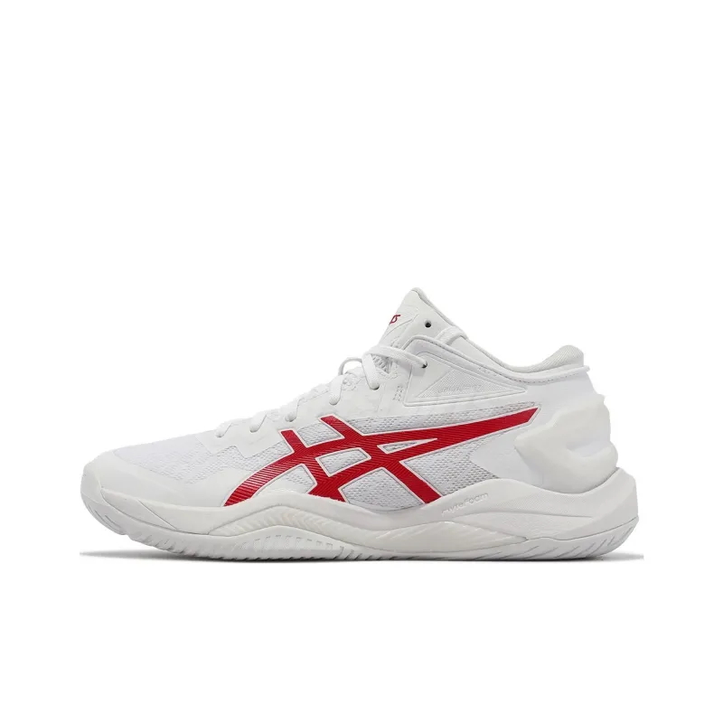 Asics Gel Burst 27 White Classic Red-0