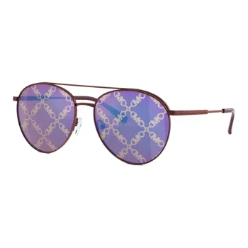MICHAEL KORS Metal Aviator Sunglasses Women's Red