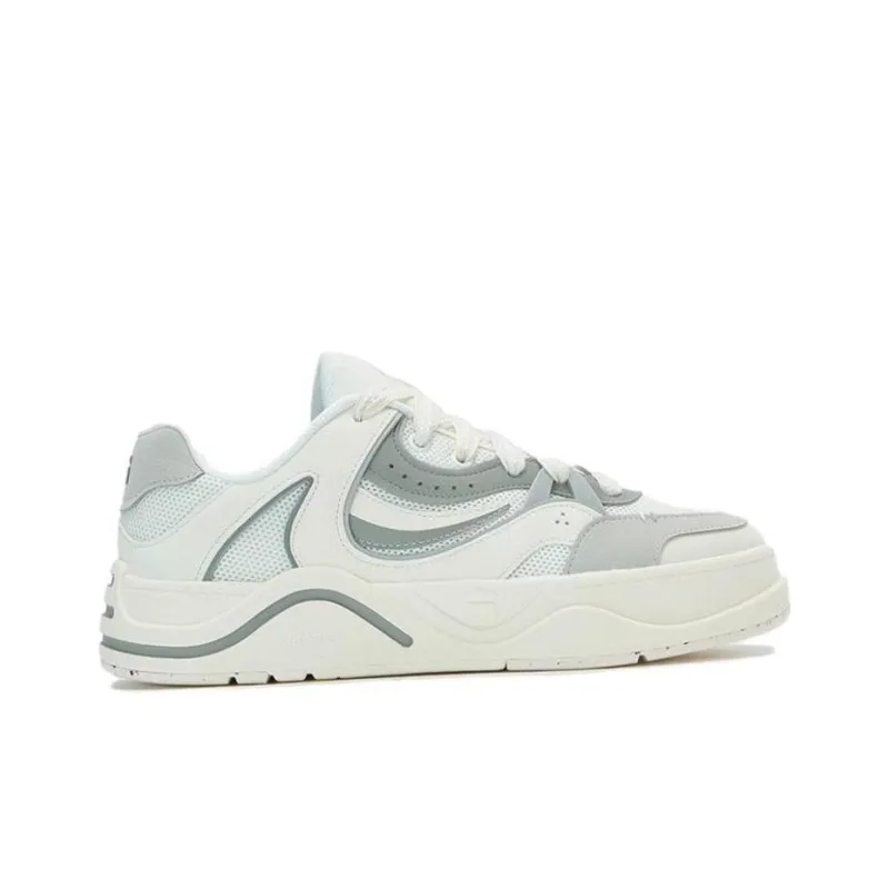 FILA FUSION Bank Dx Skate Shoes 'White Grey'-1