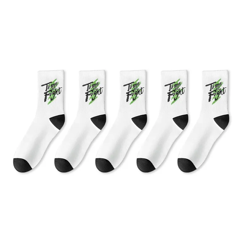 LUOLIAN Mid Calf Socks Men's 5 Pack-5