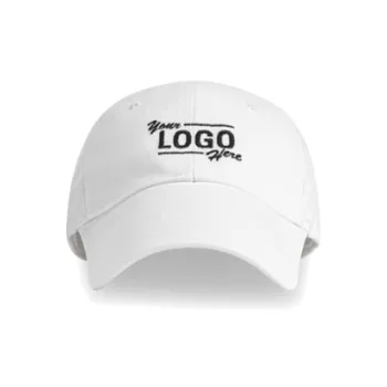 Balenciaga Cotton Baseball Caps Women's White