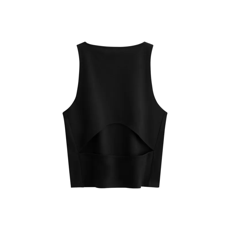 CALVIN KLEIN SS24 Series T Shirt Women's Space Black-1