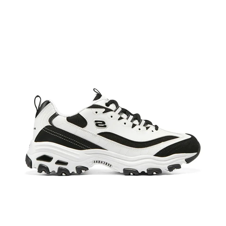 Skechers DLites 1.0 'White Black'-1