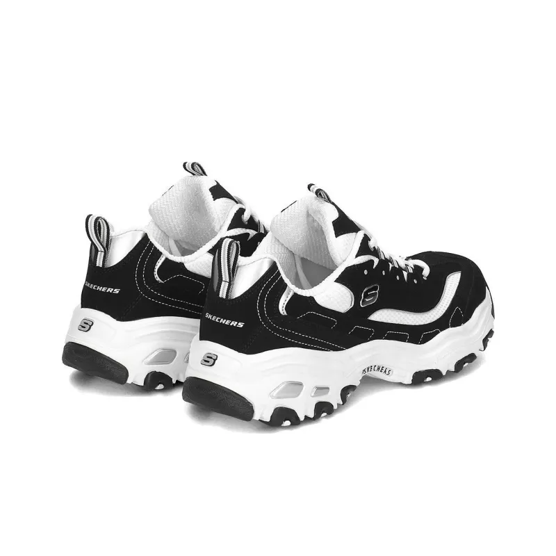 Skechers D'LITES Daddy Shoes 'White Black'-3