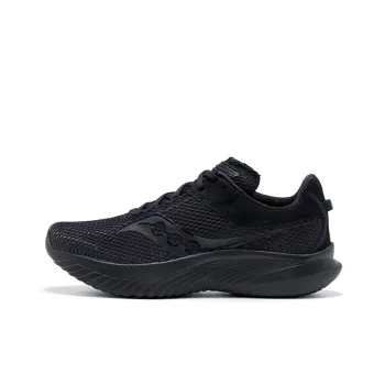 Saucony Kinvara 14 Anti Slip Wear Resistant Low Top Training Running Shoes Men's Black