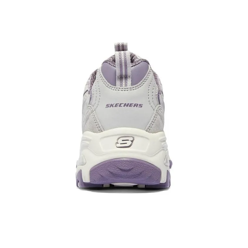 Skechers D'Lites 1.0 Shoes 'Grey Purple' Women's-3