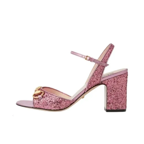 GUCCI Strap Sandals Women's Pink