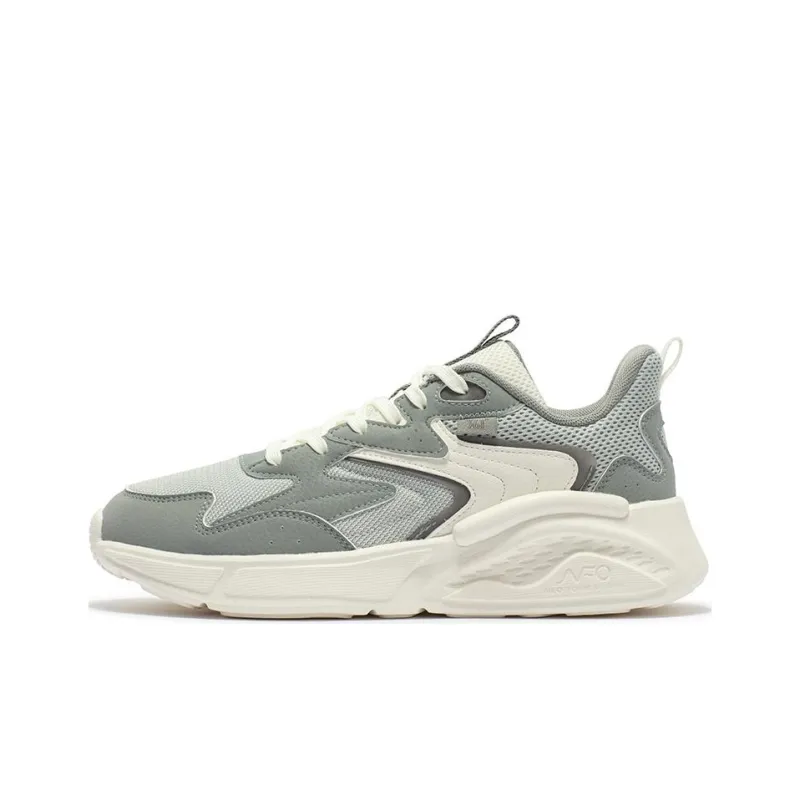 361° Low Top Casual Shoes Women's Gray White-0