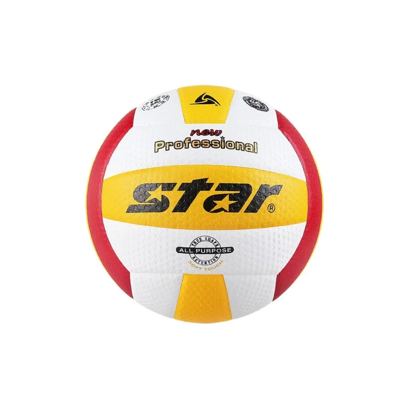 Star PU Leather Size 5 Ball Volleyball Unisex-15