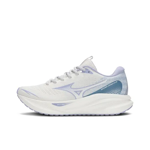 Mizuno Running Shoes Women's Low-Top Cotton White/Light Purple