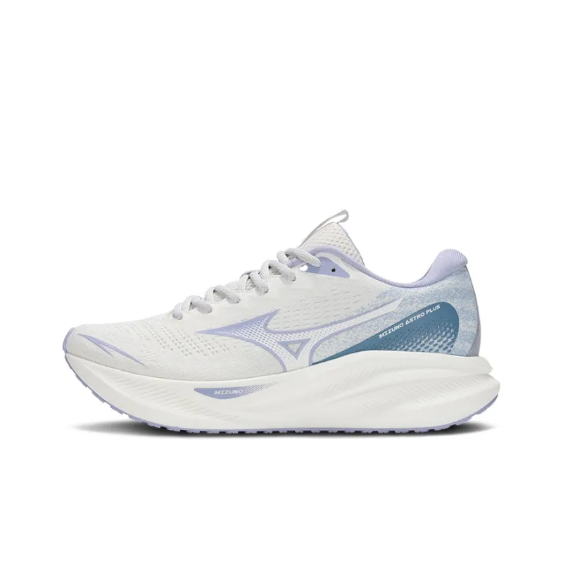 Mizuno Running Shoes Women's Low Top Cotton White/Light Purple-0