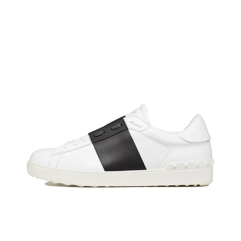 Valentino Open Sneaker 'White Black'-0