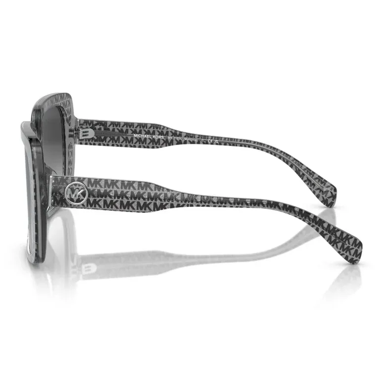 MICHAEL KORS Acetyl Square Sunglasses Unisex Gray-2