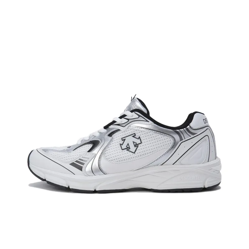 DESCENTE Dimarathon Durable Breathable Low Top Running Shoes Unisex Silver-0