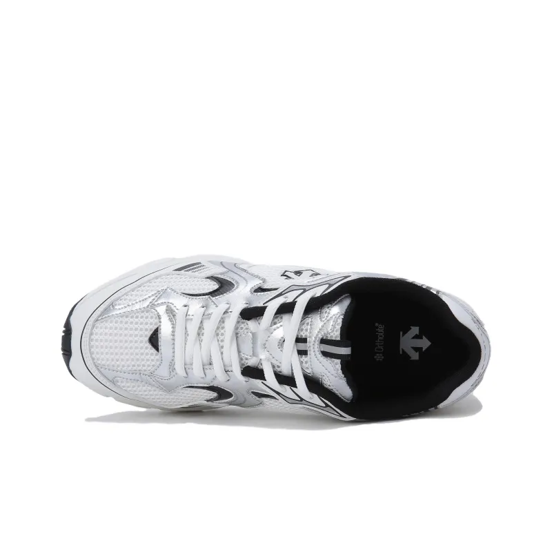DESCENTE Dimarathon Durable Breathable Low Top Running Shoes Unisex Silver-3